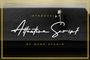 Attention Script: A Fresh Approach to Handwritten Typography