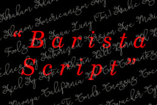 Barista Script: A Font with Character for Creative Projects