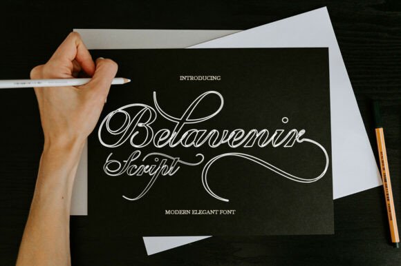Belavenir Script: Elevating Design with Elegant Typography