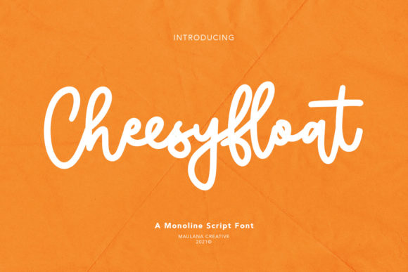 Discovering the Whimsical Charm of Cheesyfloat Script