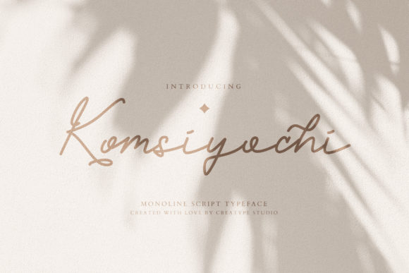 Elevate Your Brand with Komsiyochi Script