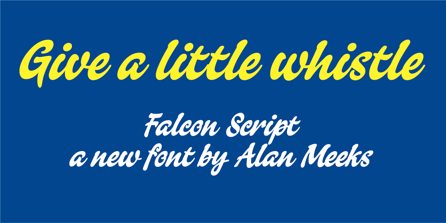 Falcon Script: A Creative Take on Kestrel Script
