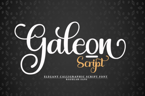 Galeon Script: Elevating Modern Typography and Design