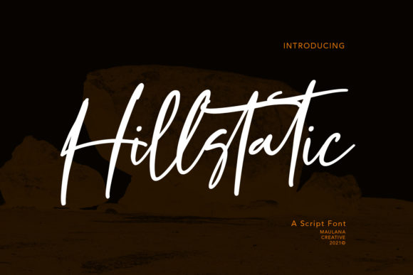 Hillstatic Script: Where Relaxed Style Meets Brand Identity