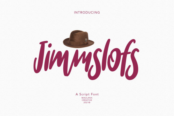 Jimmslofs Script: A Relaxed Style for Modern Branding