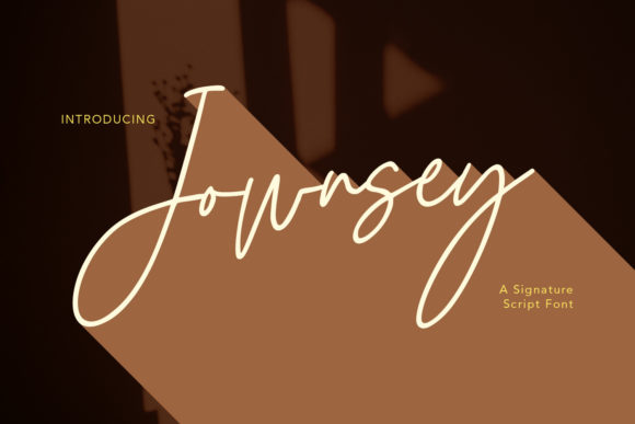 Jownsey Script: A Stylish Font for Modern, Elegant Designs