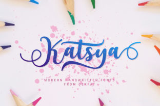 Katsya Script: A Light and Charming Script Font