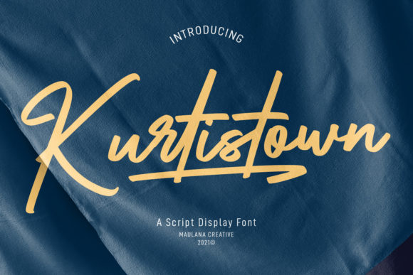 Kurtistown Script: A Playful Font for Creative Projects
