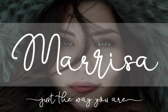 Marrisa Script: A Font That Feels Like a Handwritten Letter