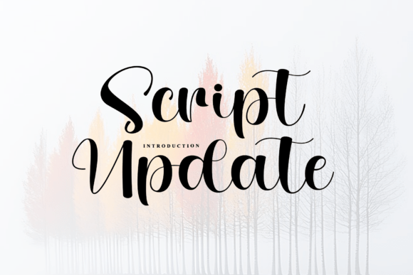 Script Update: The Calligraphy Font for Modern Branding