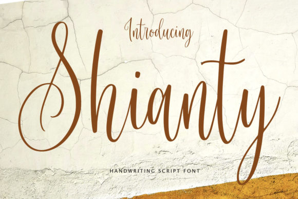 Shianty Script: Crafting Visual Stories with Delicate Elegance