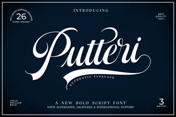The Handwritten Touch: Mastering Your Brand with Putteri Script