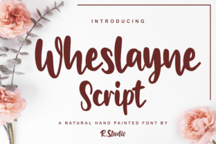 Wheslayne Script: Elevating Modern Design with Authentic Charm
