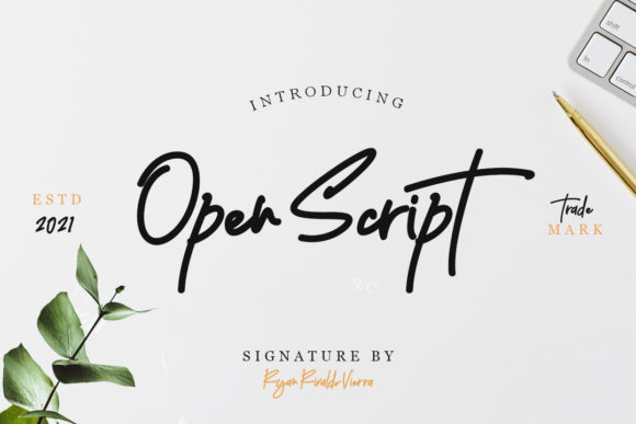 Why Open Script Feels Like a Handwritten Hug for Your Brand